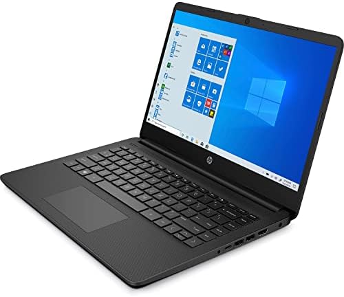 Laptop HP 14-DQ0020NR 14 Intel Celeron N4020, 4 GB de RAM, 64 GB de armazenamento EMMC, Intel UHD