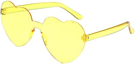 Óculos de sol quadrados de fvowoh para mulheres óculos de sol homens, sem moldura, óculos transparentes da Europa