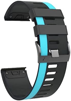 Ankang Sport Silicone Watch Band Strap para Garmin Fenix ​​6x 6 Pro 5x 5 mais 3 h Smartwatch 22 26mm EasyFit