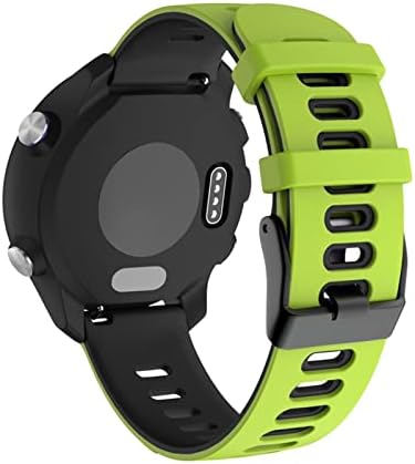 Irjfp Silicone Watch Band para Garmin Forerunner 245 245m 645 Watch Strap Wrist para Garmin Vivoactive