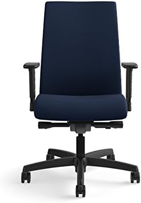 Cadeira de trabalho no meio da série Hon Ignition - cadeira de computador estofada para mesa de escritório, ceruleanos