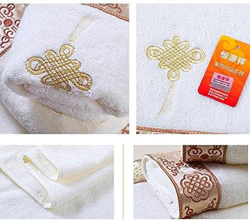 Toalha de banho de toalha Yuesfz, toalhas de banho lindamente bordadas.
