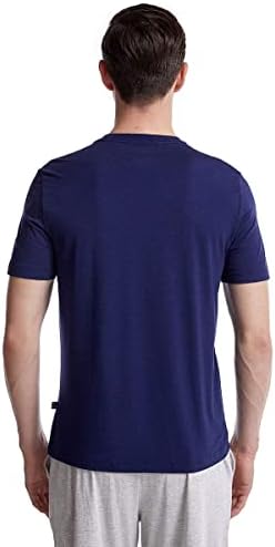 Camisetas masculinas de bambu Camisetas masculinas de manga curta sólida Camiseta V viscose de bambu multipack