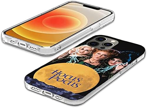 Halloween Hocus Full Moon Phone Case compatível com iPhone 12/12 Pro Pocus Horror Sisters Protetor