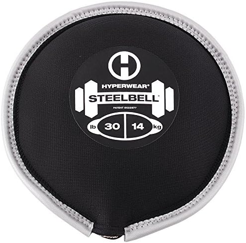 Hyperwear Steelbell Aço cheio de aço cheia de neoprene de neoprene bola Slam Free Weight