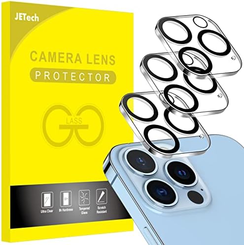 Protetor de lente da câmera JETCH para iPhone 13 Pro máximo de 6,7 polegadas e iPhone 13 Pro 6,1 polegadas,