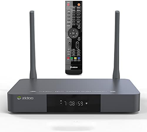 Zidoo Z9X 4K HDR Media Player, 4K Android TV Box, Android 9.0 OS, HEXA-Core 64bit Processor 2G+ 16G,