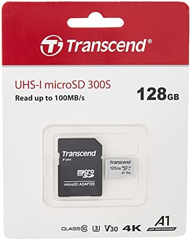 Transcend 512GB MicrosDXC/SDHC 300S CARTE DE MEMÓRIA TS512GUSD300S-A