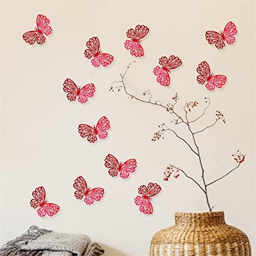 Mini banco de bench op decorações de borboleta decorações de teto de parede adesivos adesivos adesivos adesivos