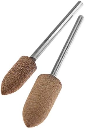 Ferramentas de polimento abrasivo 4pcs 5/6/8/10mm de couro para polimento da cabeça de polimento para polimento para ferramentas rotativas acessórios