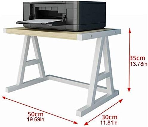 Aserveal Printer Desktop Stands Desktop Stand para prateleira de desktop da impressora para prateleira de armazenamento