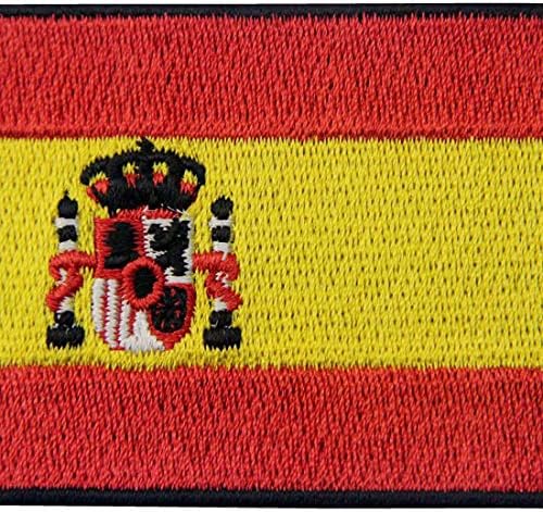 Patch espanhol da Bandeira da Espanha embroa.