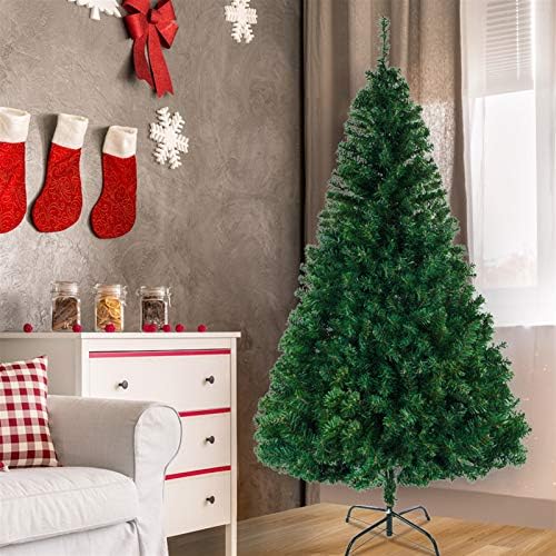 Árvore de Natal de 8ft de 8ft com 1138 filiais premium de pinheiro de pinheiro para casa, escritório, decoração