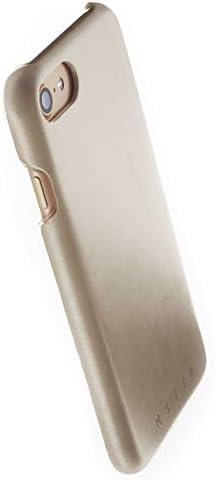 Capa de couro de borda moldada Mujjo para iPhone 8, iPhone 7 | Couro genuíno premium, efeito de