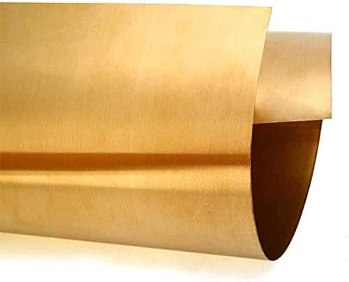 Yiwango Folha de cobre Folha de metal de metal fino folhas de papel alumínio Tonsentness Folhas