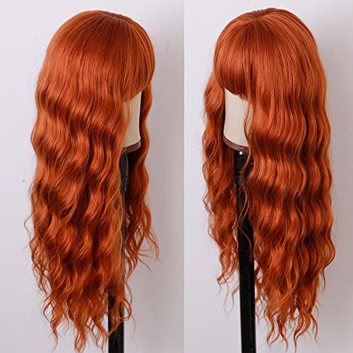 Perucas dianteiras de renda vermelha escura de sisifire para mulheres perucas de renda sintética com cabelos