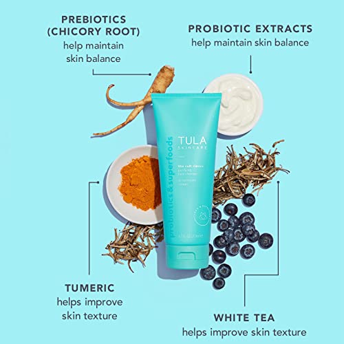 Tula Skin Care Supersize Cult clássico Purificante Cleanser de rosto | Lavagem de rosto suave