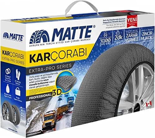 Meias de neve de pneus de carro premium para série de neve têxteis da Série Extrapro de Inverno para Peugeot