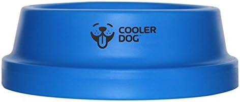 Tigela congelável de cachorro - refrigerador de água de prato para cachorro para animais de estimação