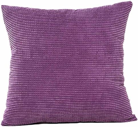 Travesseiro de cor sólida capa de capa de almofada na cintura decoração de casa capas de almofada