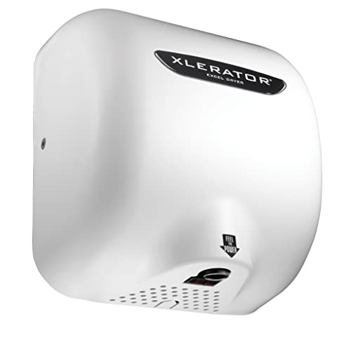 Xlerator Excel Secador XL-BW Secador de mão para banheiros comerciais, unidade de secagem rápida e de grau rápido