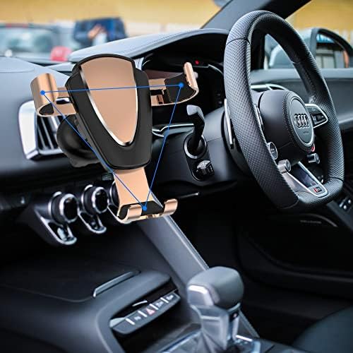 Suporte para telefone do carro Universal Air Vent Chop Mount com 360 graus de rotação de ar ventuador de ventilação