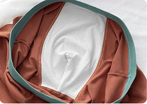 Cueca de roupas íntimas masculinas cuecas cuecas de roupas íntimas de algodão suave e confortável