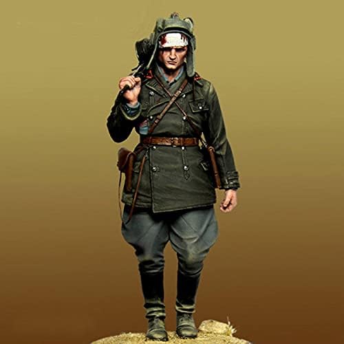 Risjc 1/16 Segunda Guerra Mundial Soldado Soviético Soldier Soldier Model, kit de modelo de molde