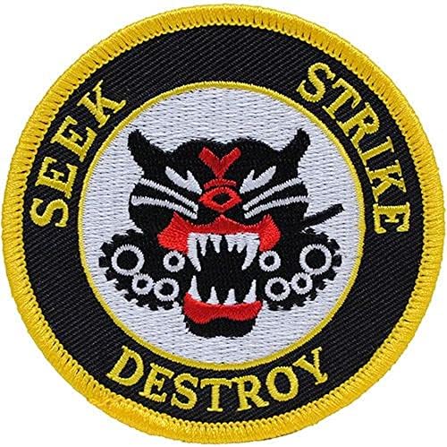 Exército dos EUA, veterano do logotipo da estrela - manchas decorativas, ferro bordado no patch - 3,75