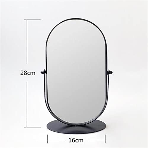 Espelho de maquiagem wodmb espelho de metal espelhar banheiro maquiagem espelho de maquiagem espelho de bancada banheiro banheiro