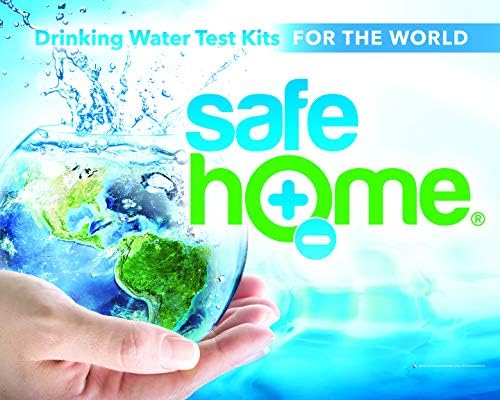 Segura Home® DIY Líder no kit de teste de água potável - testes em casa para chumbo na água da cidade ou água