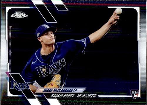 2021 Topps Chrome Update USC85 Shane McClanahan RC Rookie Tampa Bay Rays