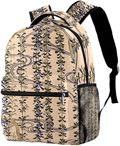 Mochila de viagem VBFOFBV, mochila de laptop para homens, mochila de moda, Willow Willow Art Painting