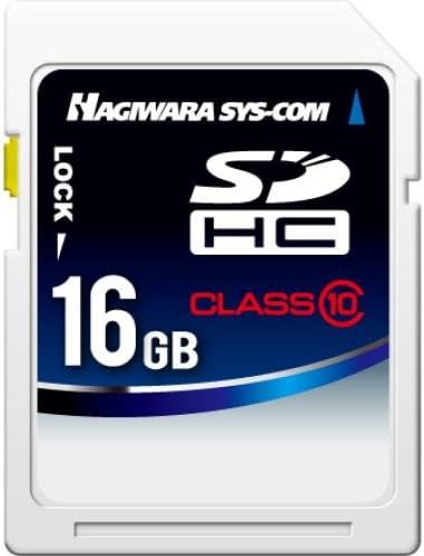 Hagiwara Solutions HPC-SDH16G10CE SDHC Memory Card Class 10 Compatível
