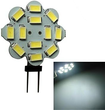G4 3W 12x5630smd 250-270lm 6000-6500k Luz branca Torx em forma de lâmpada LED LED