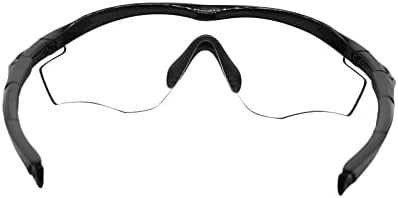 Blazerbuck Substituição Pads de nariz Pedaço de nariz para Oakley M2 Frame M2 Frame XL Glass de sol - preto
