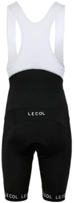 Shorts de babador esportivo masculino de Le Col Men | Shorts de bicicleta de camurça acolchoada