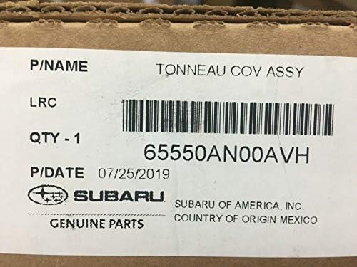 Subaru 2020-2023 OUTBack Tampa de carga de compartimento traseiro 655555BVH OEM OEM