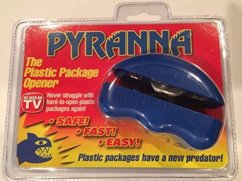 Novo! Abridor de embalagens de plástico Pyranna, pacotes abertos com segurança! Como visto na TV! ! ; Supply_From:
