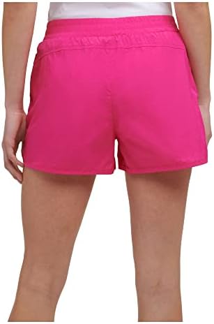Tommy Hilfiger Sport feminino rosa listrado short shorts xs