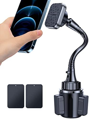 [Atualizado 15in] Torras Magnetic Cup Holder Phone Mount