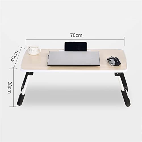 Mesa de laptop dobrável de lapdesks, mesa de cama de laptop, mesa de laptop dobrável, mesa portátil de volta