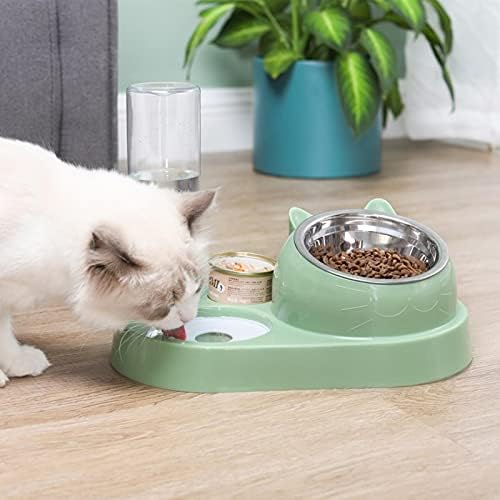 Polku alimentador automático para gatos e cães bebendo tigelas para gatos e cães alimentando bandejas para gatos