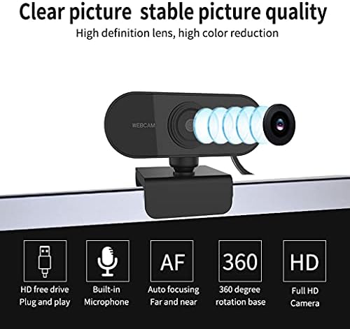 Walnuta Webcam 1080p Full HD Web Camera com microfone USB Web Cam para laptop de computador Mini Câmera