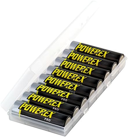 Analisador de carregador de 8 células Powerex MH-C980 com 8 baterias AA AA 2700mAh e baterias recarregáveis