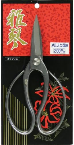 Miyabikoto Aço inoxidável Comprimento da lâmina Okubo Scissors 200mm