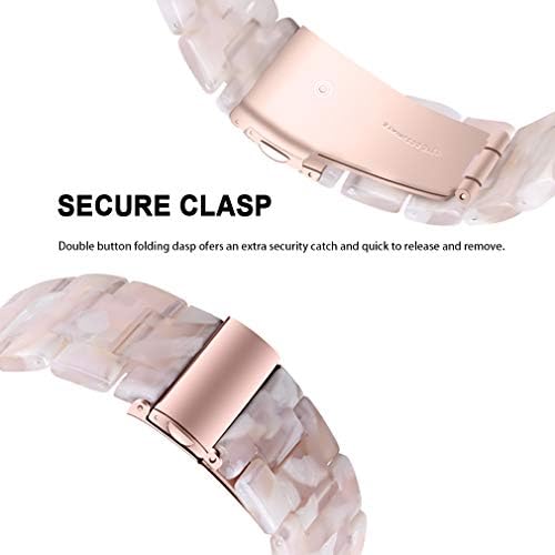 TRDYBSK RESIN Smart Watch Bands para Garmin Venu2/Venu 2 Plus Sq Straps Garminmove Sport Forerunner 245 645 WatchBand 20mm