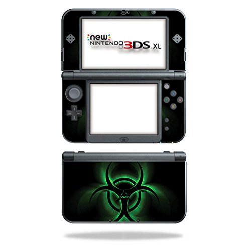 MightySkins Skin Compatível com Nintendo 3DS XL - BIO GLARE | Tampa protetora, durável e exclusiva do encomendamento