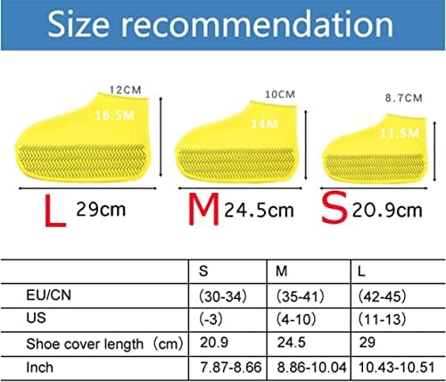 Os sapatos de silicone reutilizável e impermeabilizados gabefis