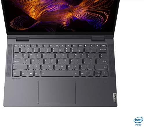 Lenovo 2021 Yoga 7i 2-1 laptop de 14 polegadas FHD Crega do toque 11º núcleo i7-1165g7 evo iris xe gráfico de 12 gb ddr4 1tb nvme ssd wi-fi 6 windows 11 home impressão de impressão digital LARLIOL